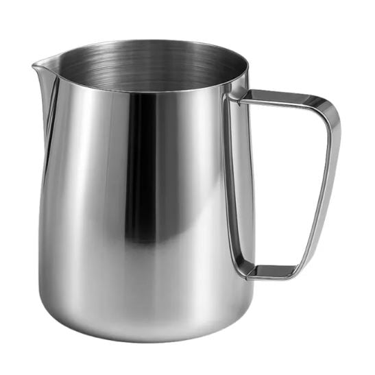 Studio Barista Pro melkkan in blank roestvrij staal, 600 ml, met smalle tuit voor latte art