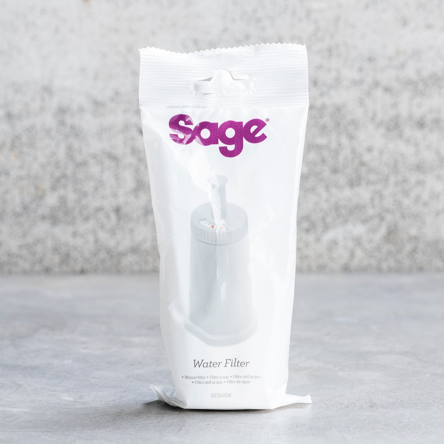 SAGE Claro Swiss Water filter