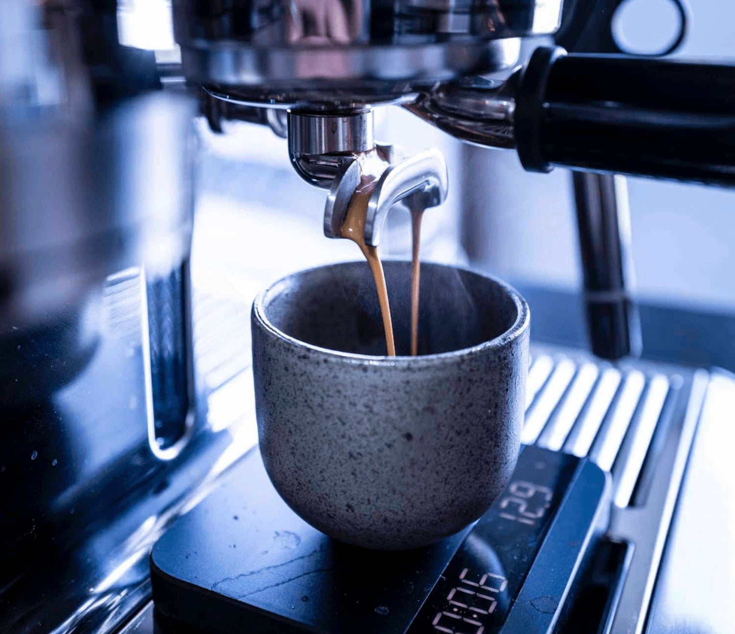 Espresso loopt in een kop
