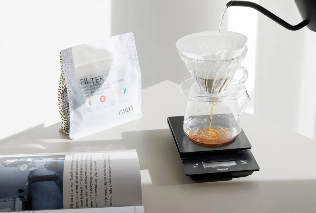 HARIO V60, een klassieker onder de pour-over methodes