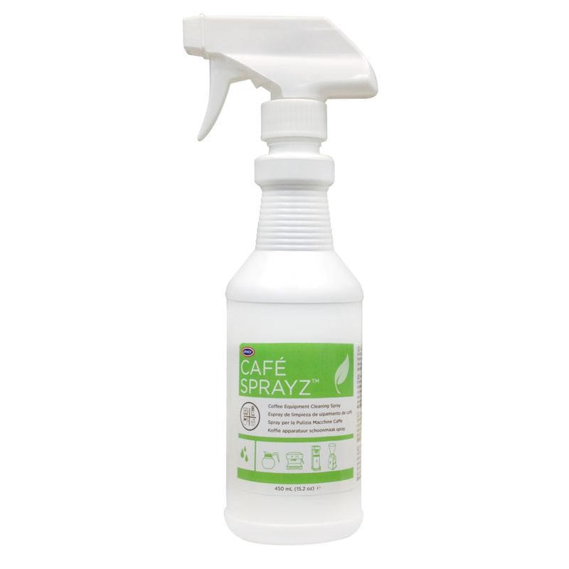Urnex Café Sprayz 400 ml — sprayfles met verstuiver voor het reinigen van koffieapparatuur