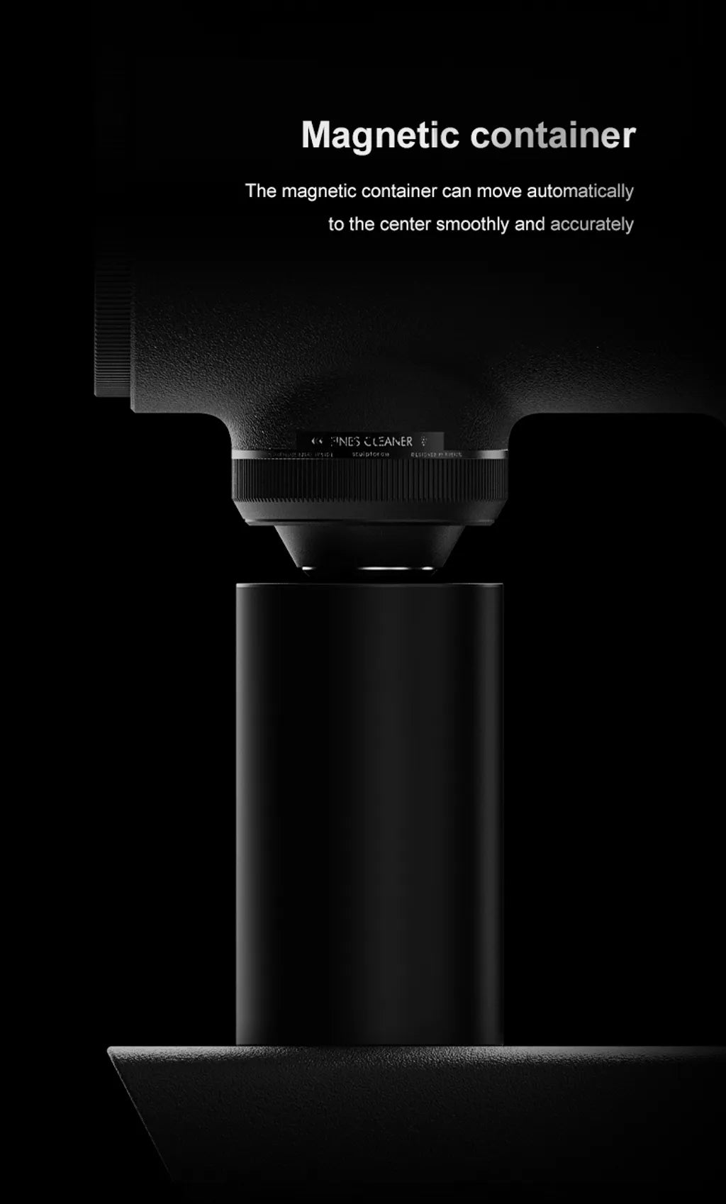 TIMEMORE Sculptor 064S Elektrische Koffiemolen — Zwart