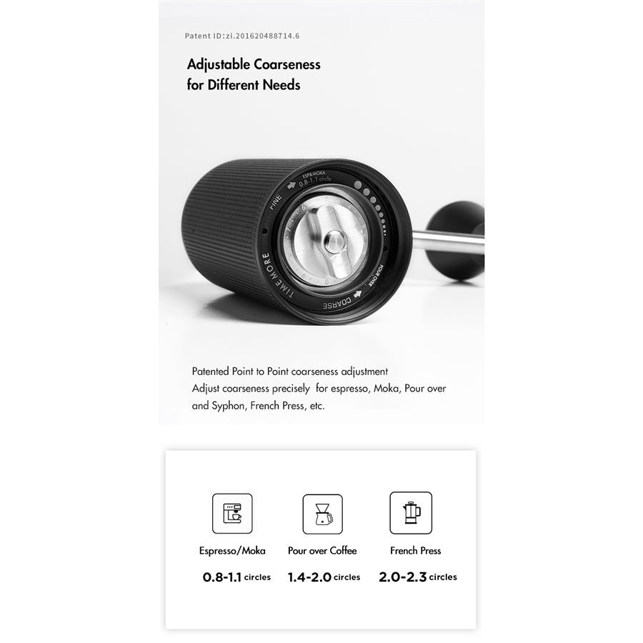 TIMEMORE Grinder C3 ESP PRO Black