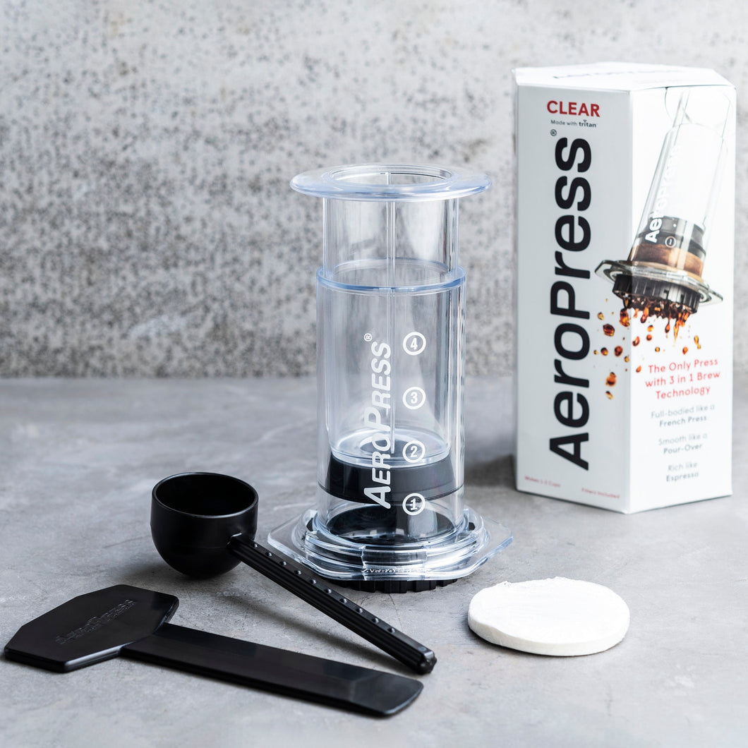 NEW!! AeroPress Clear Coffee Maker