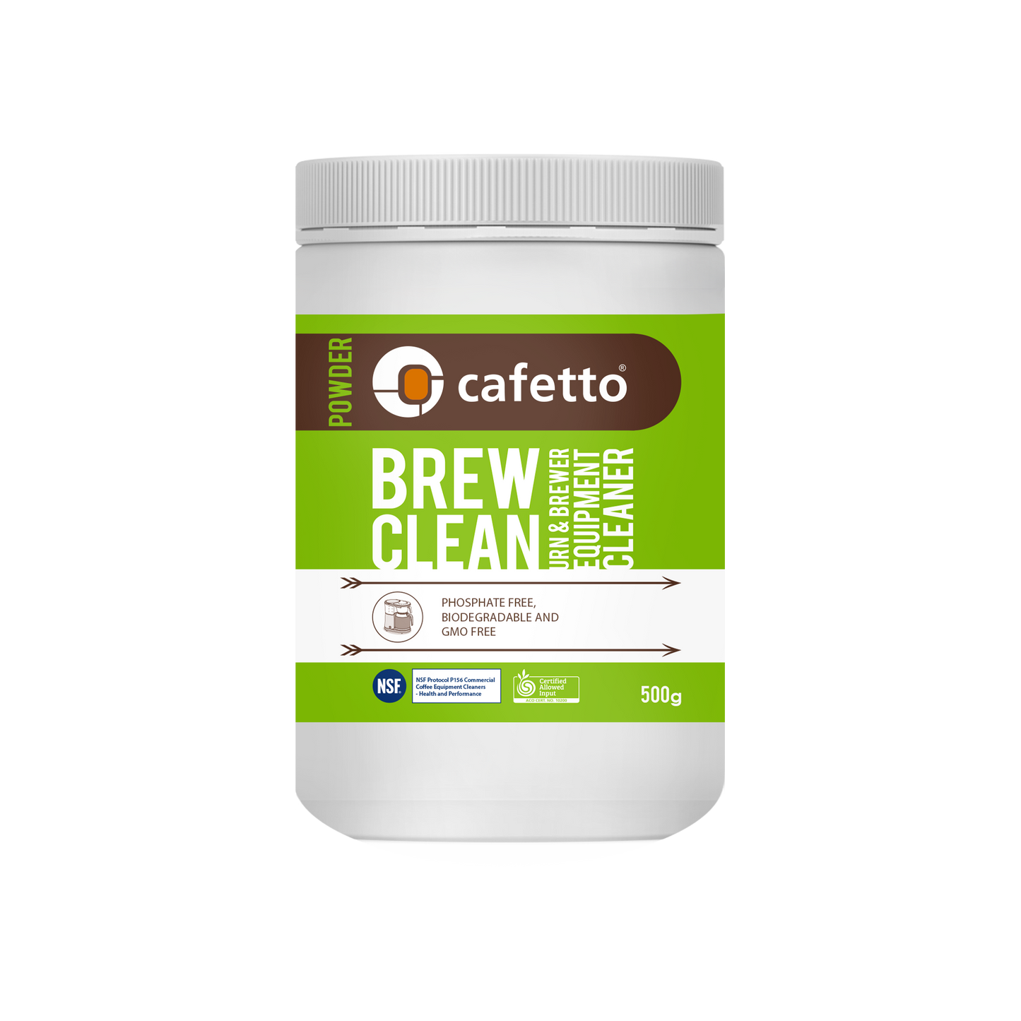 CAFETTO Brew Clean Powder
