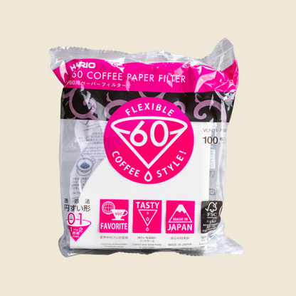 Hario - V60 Filters - WAY Coffee Roasters