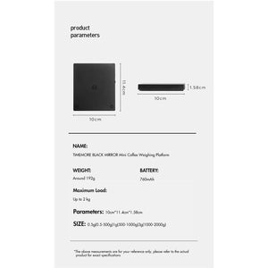 TIMEMORE Scale Black Mirror Mini