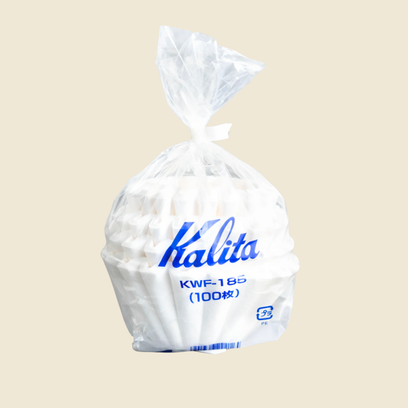 KALITA - White filters WAVE - 185  4cup 100stuks