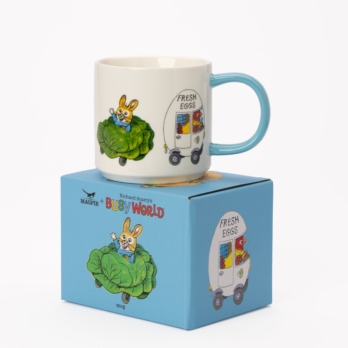 Things That Go mok op de bijhorende geschenkdoos