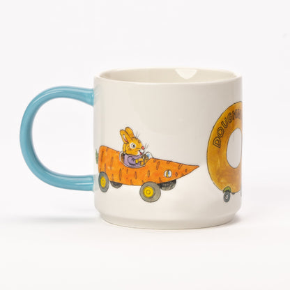 Andere zijde van de Things That Go mok