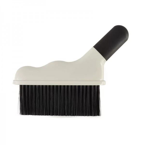 Studio Barista grinder cleaning brush - brede grijze reinigingsborstel met nylon haren voor koffiemolens