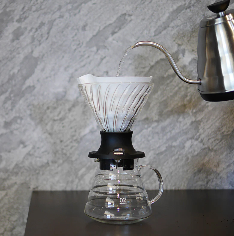 Hario - V60 Dripper Immersion SWITCH 03 1-6cups. - WAY Coffee Roasters