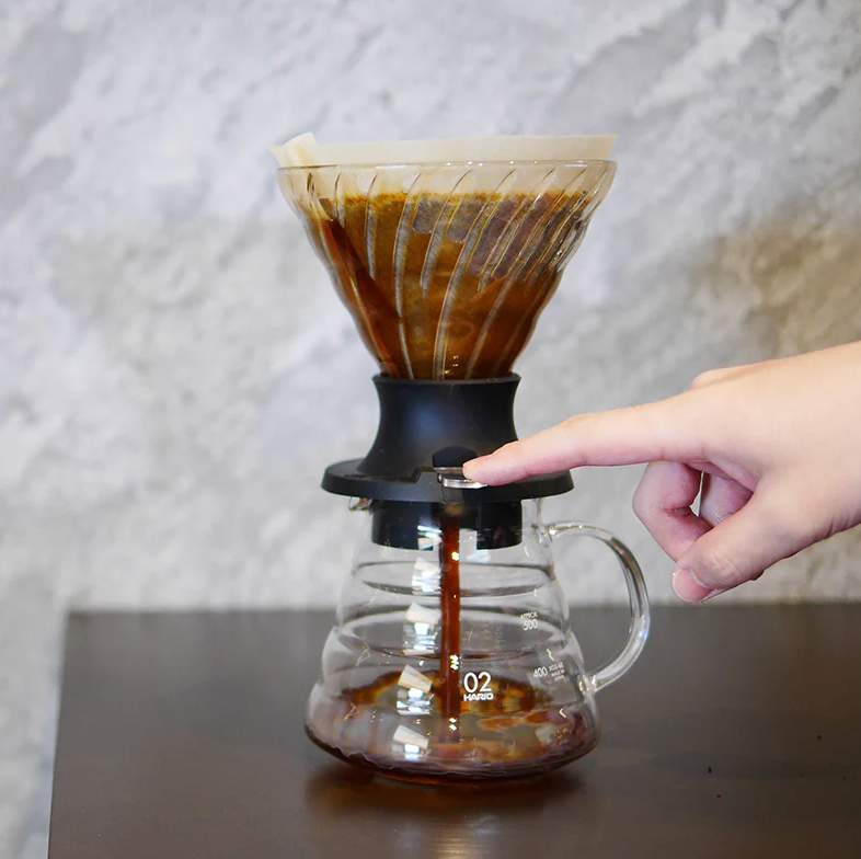 Hario - V60 Dripper Immersion SWITCH 03 1-6cups. - WAY Coffee Roasters