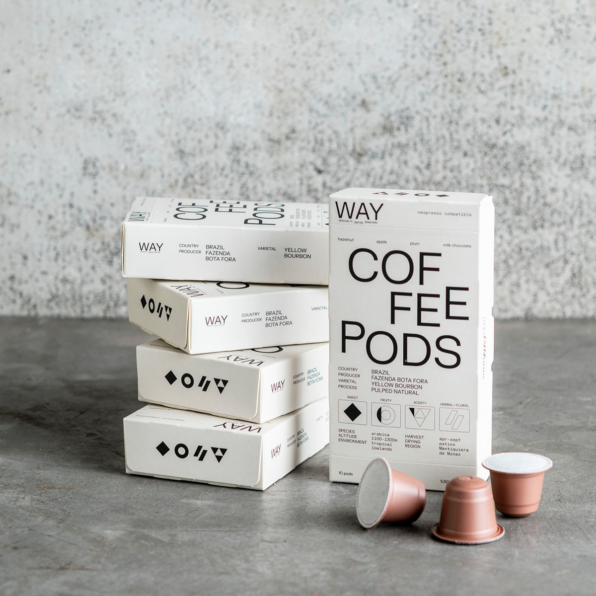 WAY koffiecapsules Brazil Bota Fora