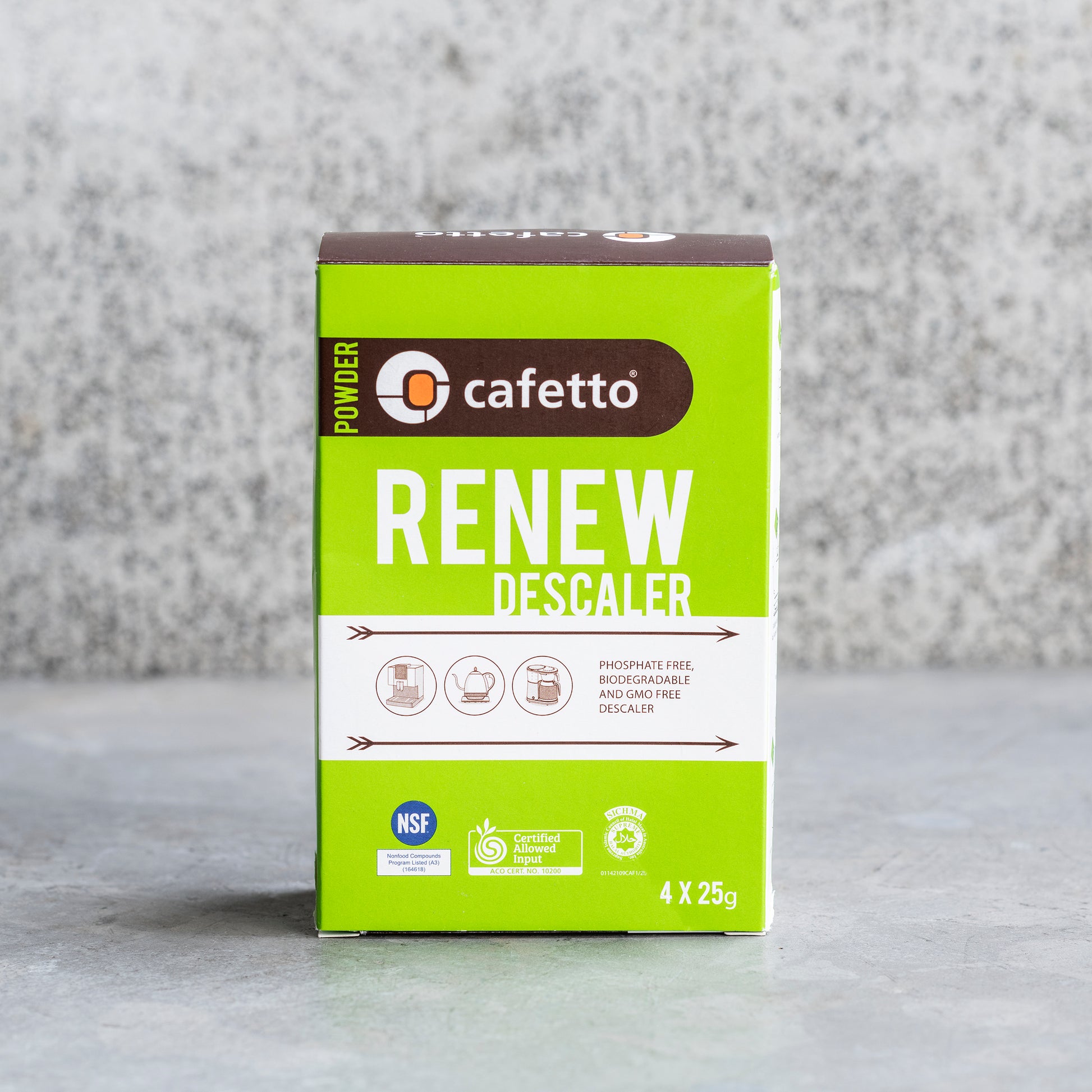 Cafetto Renew descaler (6x25g) - WAY Coffee Roasters