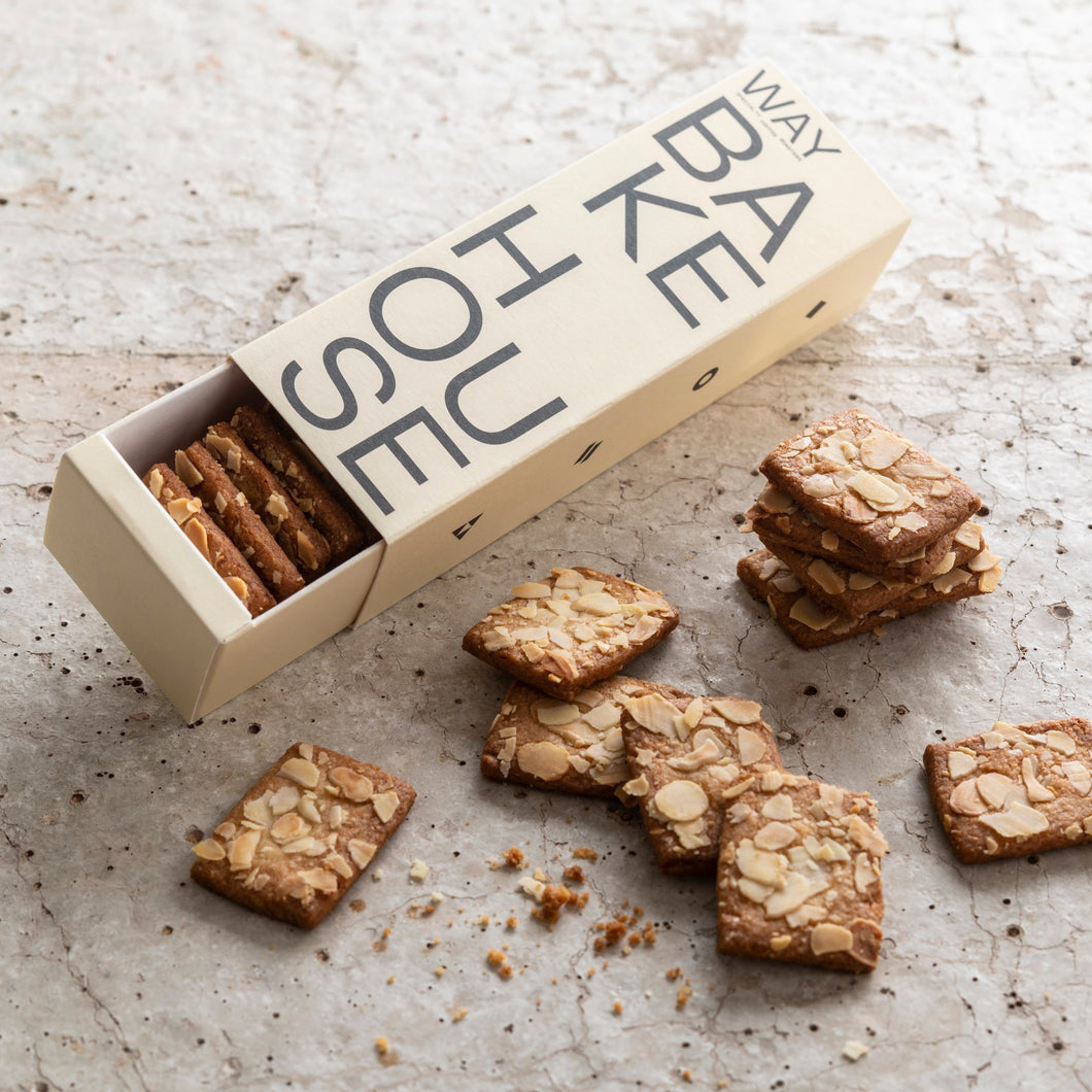 Almond biscuits box