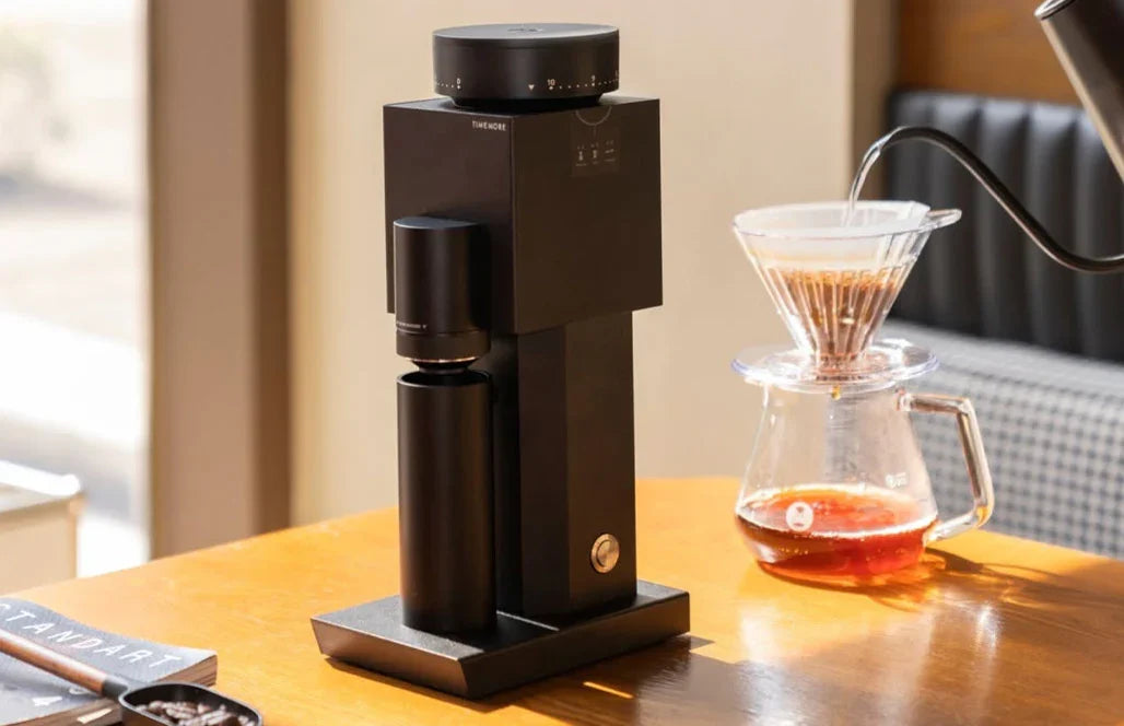 TIMEMORE Bricks 01S Elektrische Koffiemolen - Zwart
