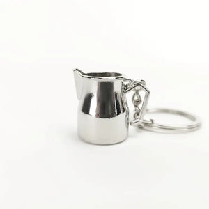 Barista Essentials Keychain milk frothing jug