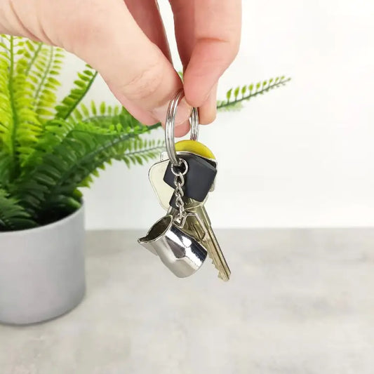 Barista Essentials Keychain milk frothing jug