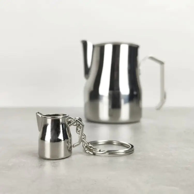 BARISTA ESSENTIALS Keychain milk frothing jug