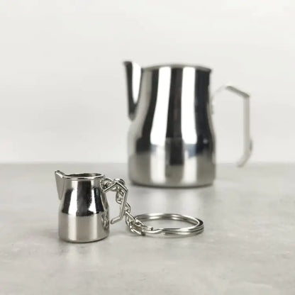 BARISTA ESSENTIALS Keychain milk frothing jug