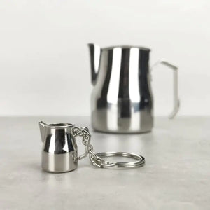 Barista Essentials Keychain milk frothing jug