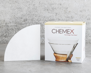 Chemex Paper Filters - White - 6, 8, 10 Cups