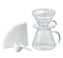 Afbeelding in Gallery-weergave laden, HARIO - V60 Glass Brewing Kit