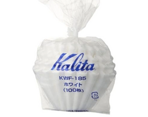 KALITA - 185 100P Wave Filter White - 4 cups