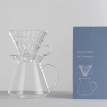 Afbeelding in Gallery-weergave laden, HARIO - V60 Glass Brewing Kit