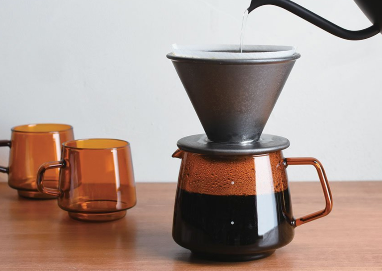 KINTO SEPIA Amber jug - WAY Coffee Roasters