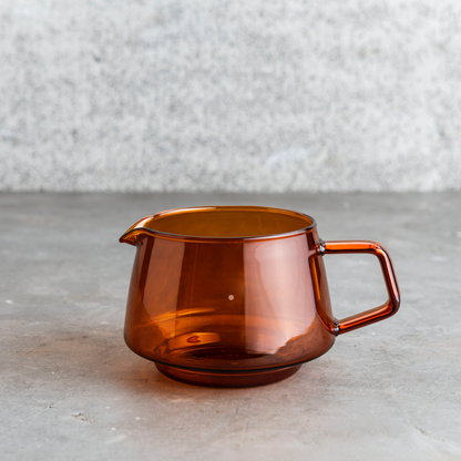 KINTO SEPIA Amber jug - WAY Coffee Roasters