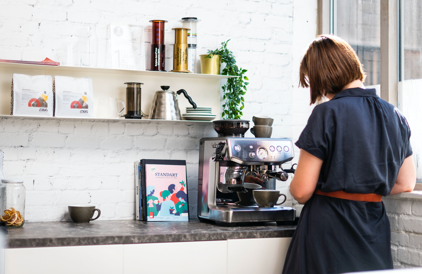 SAGE The Barista Express Impress - WAY Coffee Roasters