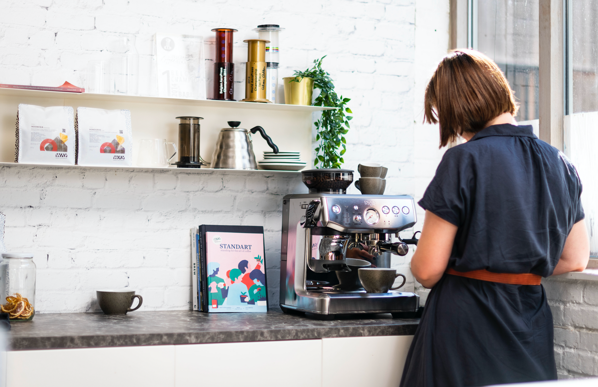 SAGE The Barista Express Impress - WAY Coffee Roasters