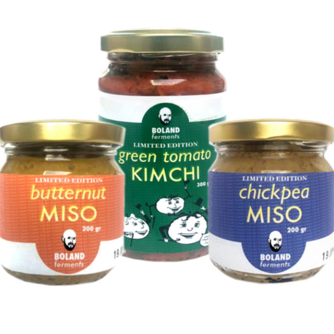 Set Kyle Boland Ferments 2x miso & Kimchi