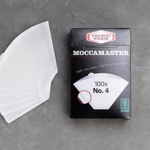 Moccamaster No. 4 filter paper white