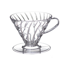 Afbeelding in Gallery-weergave laden, Hario V60 Plastic Dripper Size 01 Clear